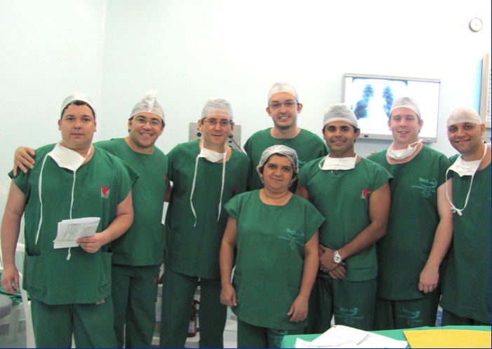 equipe do primeiro transplante púlmonar do Ceará